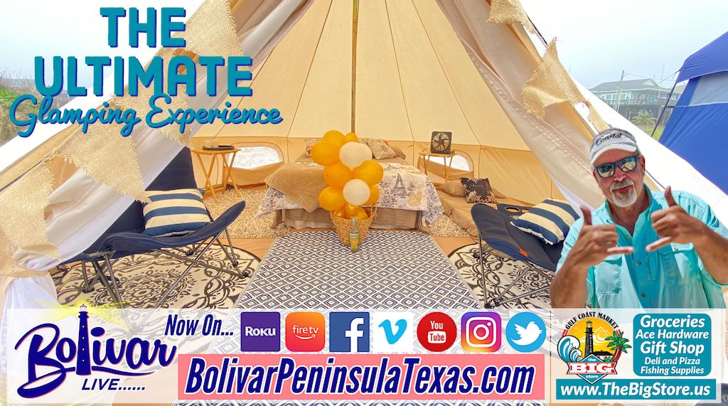 With Fall Around The Corner, Enjoy Glamping On Bolivar Peninsula.