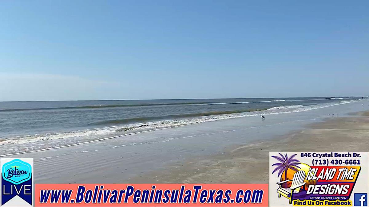 Your View Is Waiting, Relax On The Bolivar Peninsula Beachfront.