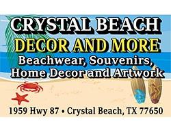 Crystal Beach Decor and More
