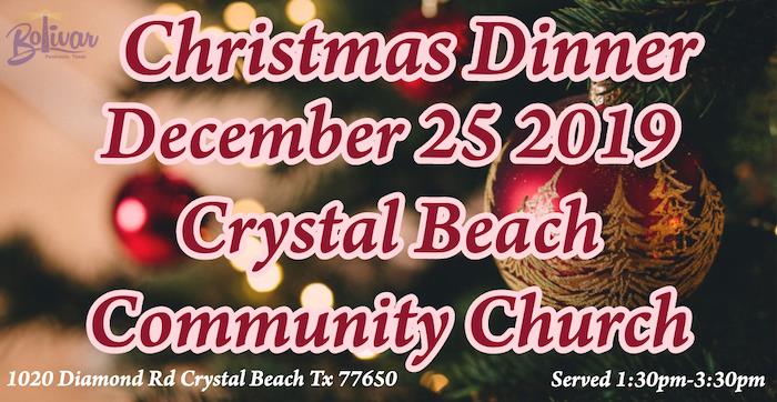 Bolivar Peninsula Christmas Dinner