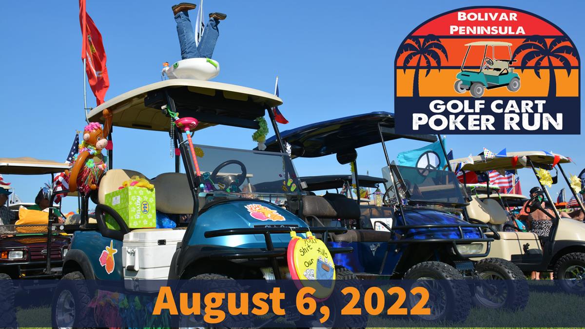 Bolivar Peninsula Golf Cart Poker Run