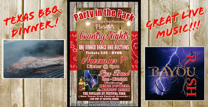 Country Nights BBQ Dinner, Live Music and Auction