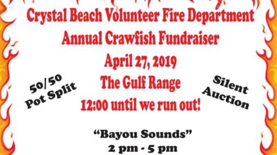 Crystal Beach Volunteer Fire Department Annual Crawfish Fundraiser