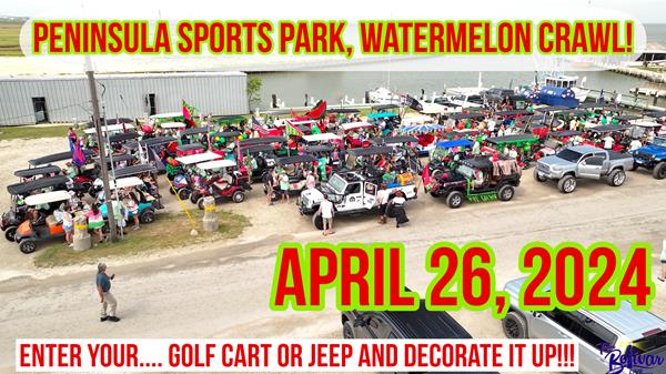 <a href="/Event-2025-4-26-Peninsula-Sports-Park-2025-Watermelon-Crawl" itemprop="url">Peninsula Sports Park 2025: Watermelon Crawl.</a>