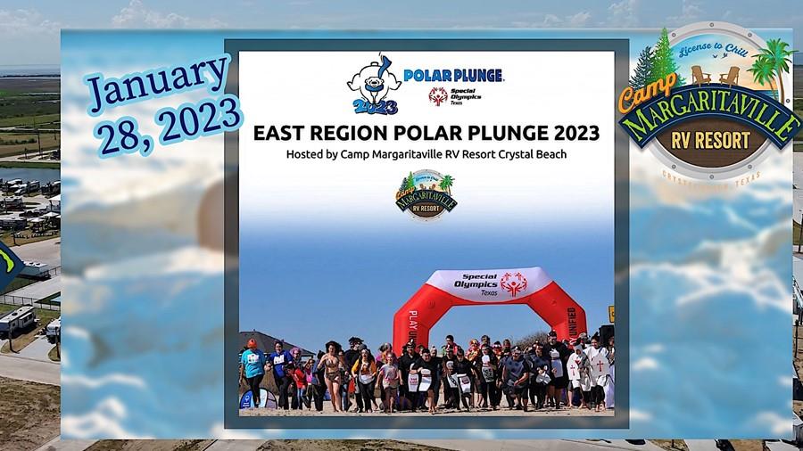 Polar Plunge 2023, Crystal Beach, Texas