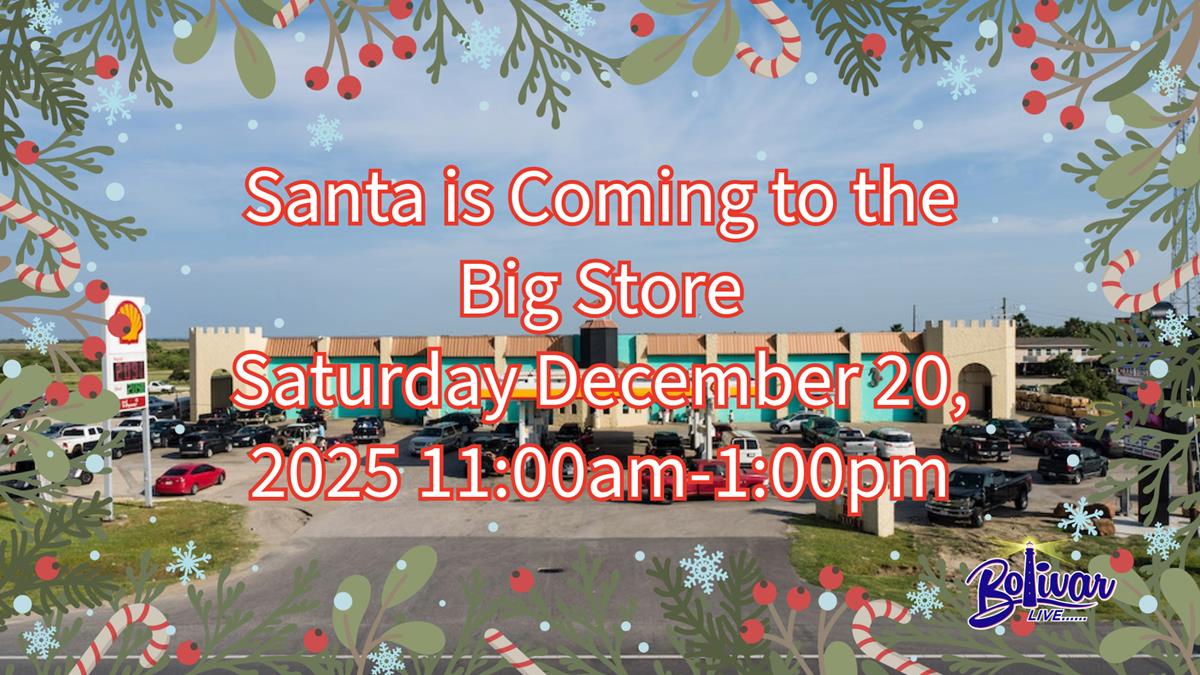 Santa is Coming to The Big Store