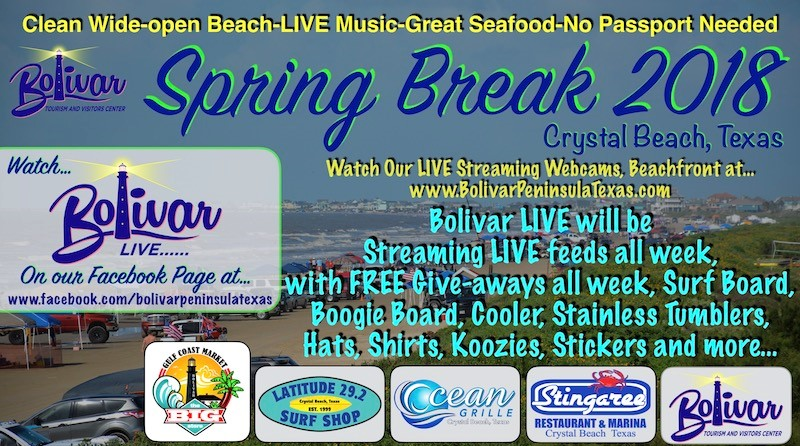 Spring Break 2018 In Crystal Beach Texas