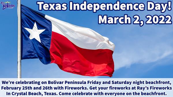 <a href="/Event-2022-2-26-Texas-Independence-Day-Celebration" itemprop="url">Texas Independence Day Celebration</a>