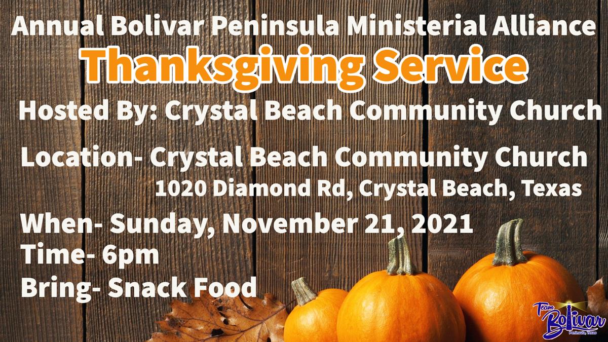 Thanksgiving Service