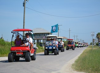 Bolivar Peninsula Golf Cart Poker Run