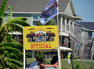 Bolivar Peninsula Golf Cart Poker Run