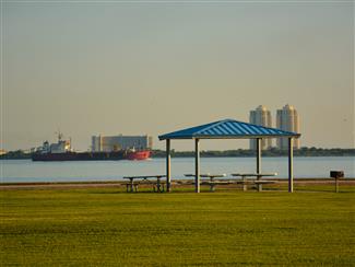 Fort Travis on Bolivar Peninsula is rich in history and a great location for a picnic lunch while enjoying the view over Galveston Bay and the Houston Ship Channel. Kids will enjoy the room to run and enjoy the park like setting with a full playground for the little ones to enjoy.