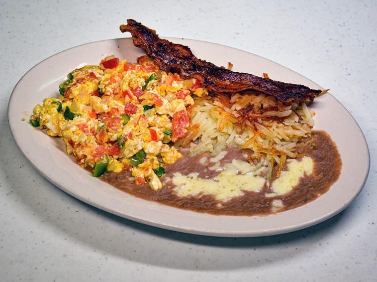 Scrambled Eggs Mexican