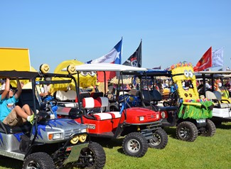 Bolivar Peninsula Golf Cart Poker Run